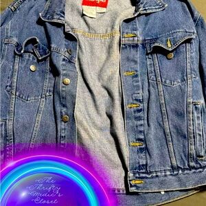 Wrangler Cowboy Cut Hero Denim Jacket Size - M  - Denim